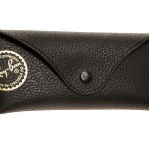 Ray-Ban Black Leather Snap Case Sunglasses / Glasses Case